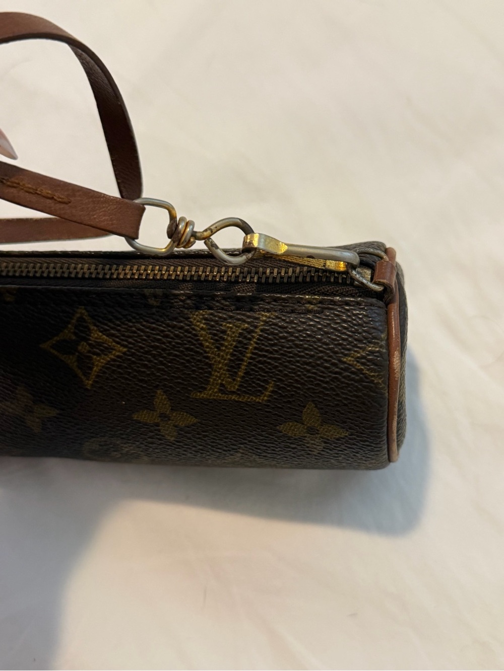 Louis Vuitton Brown Monogram Mini Papillon Shoulder Bag - Picture 5 of 9